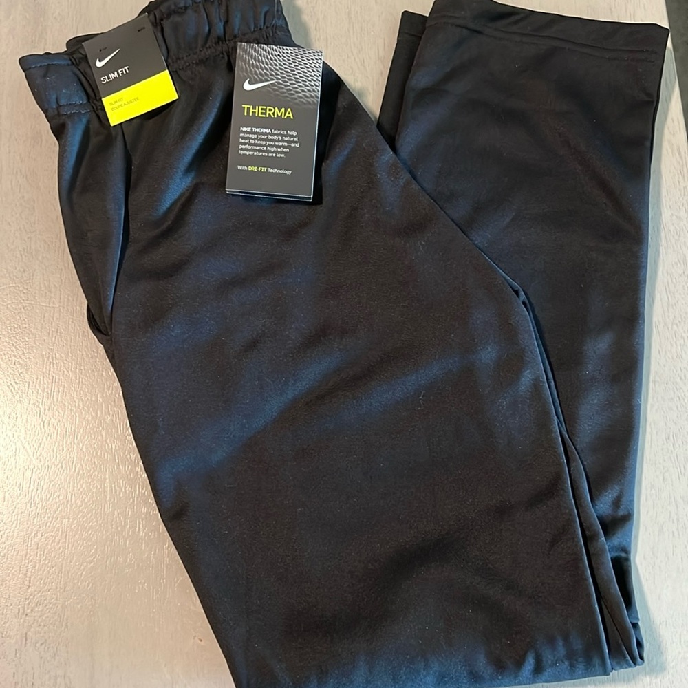Nike Black Youth L Slim-fit pants